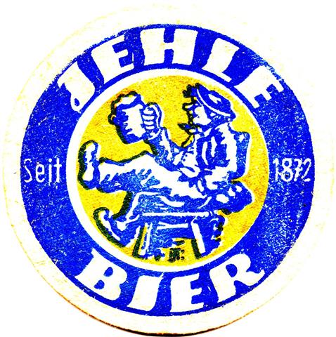 biberach og-bw jehle rund 1a (215-jehle bier-blaugelb)